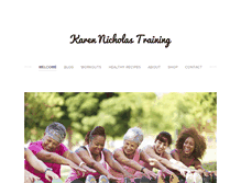 Tablet Screenshot of knicholastraining.com